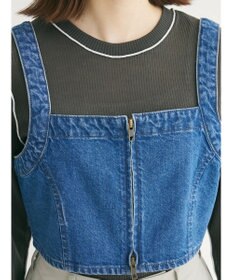 Green Parks デニムビスチェ