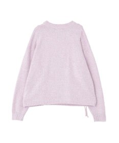 earth music&ecology サイドリボンカシュクールニット