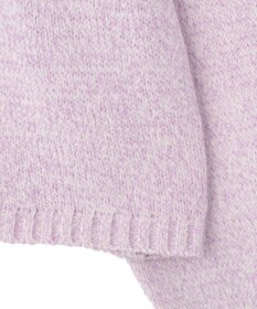 earth music&ecology サイドリボンカシュクールニット