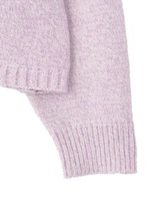 earth music&ecology サイドリボンカシュクールニット