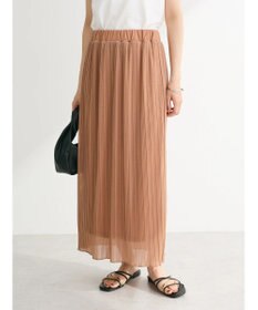 Green Parks ラメプリーツＩラインスカート