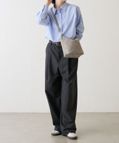 russet ナイロンジャガード2WAYミニショルダーバッグ(CE-1627)