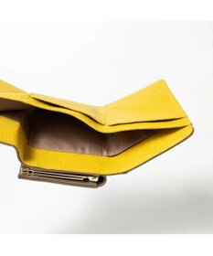 UNBILLION perche カラーコンビ3つ折り外ガマウォレット