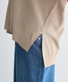 YECCA VECCA 配色ワイドポロニット
