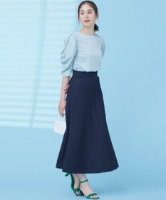 組曲 L 【接触冷感】コンビネーションポンチデザイン カットソー