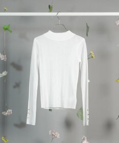 Green Parks ｄａｚｚｌｉｎ　シアーリブニットプルオーバー