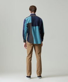 J.PRESS MEN コーデュロイパッチワークシャツ