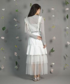 Green Parks ｄａｚｚｌｉｎ　シアーリブニットプルオーバー