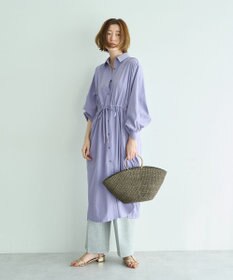 YECCA VECCA UVカット2way袖バルーンワンピース