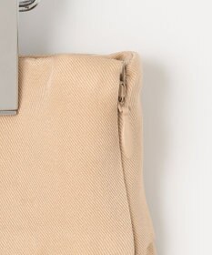 Feroux 【洗える】ウエストタックワイドパンツ