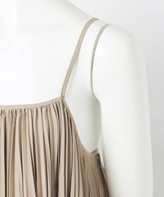 23区 【GOLD LABEL】タスランタイプライター プリーツキャミソール ブラウス