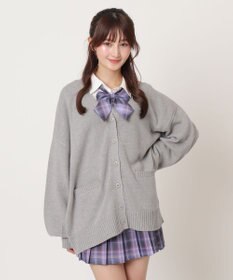 WEGO 【SCHOOLITEM】ニットカーディガン