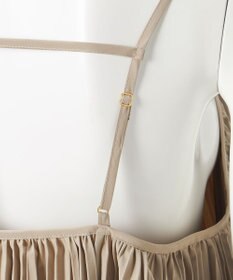 23区 【GOLD LABEL】タスランタイプライター プリーツキャミソール ブラウス