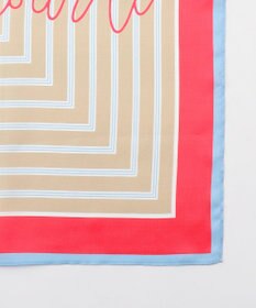 自由区 【カタログ掲載】ストライプレター スカーフ