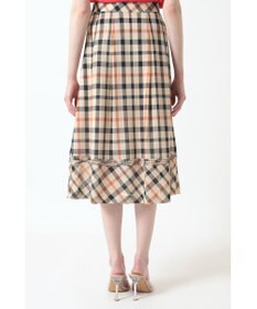 DAKS ウールボイル フレアスカート