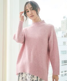 ANY SIS 【洗える】ハイネックラグラン ニット