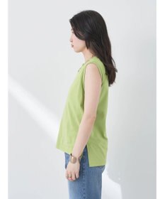 earth music&ecology ノースリーブカットソー（汗じみ防止）