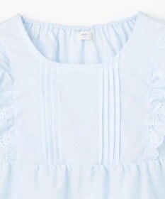 ANY KIDS 【洗濯機可能/接触冷感】ひんやり レース刺繍ブラウス