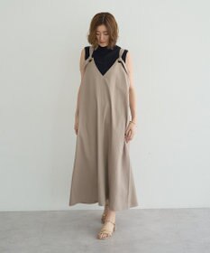 YECCA VECCA ベルトストラップサロペット