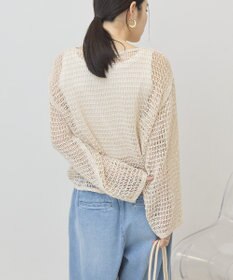 AMERICAN HOLIC 刺繍メッシュプルオーバー