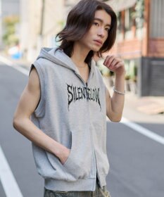 WEGO ノースリZIPパーカー