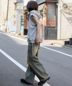 WEGO ノースリZIPパーカー