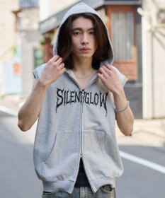 WEGO ノースリZIPパーカー