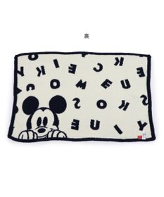 PET PARADISE ディズニー ミッキーマウス 遠赤外線 ブランケット 《ロゴ柄》 90×60cm
