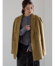 Te chichi ダブルブレストジャケット(セットアップ可)《2025Autumn catalog vol.2 item》
