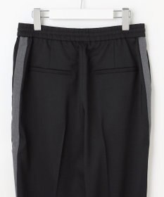 自由区 【カタログ掲載】ウールライクストレッチテーパード パンツ