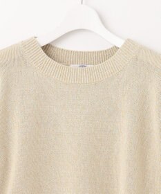 J.PRESS LADIES 【洗える】GIMA COTTON プルオーバー ニット