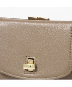 UNBILLION perche カラーコンビ3つ折り外ガマウォレット