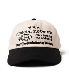 WEGO ロゴ刺繍バイカラーキャップ