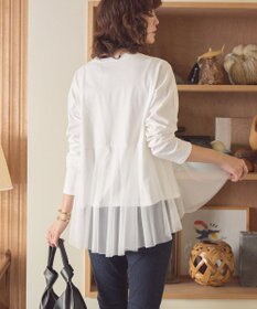 AMERICAN HOLIC チュールドッキングカットプルオーバー