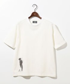 JOSEPH ABBOUD MOUNTAIN 【日本製・アーティストコラボレーション】プレーティング天竺Tシャツ