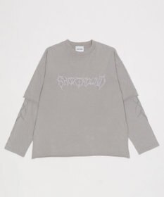 WEGO ブリーチレイヤードグラフィックT（LS）