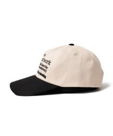 WEGO ロゴ刺繍バイカラーキャップ