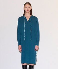 JOSEPH ダイヤゴナルプリント×ニット　ドレス