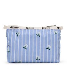 LeSportsac COSMETIC CLUTCH/ジャスミンストライプ