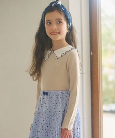 組曲 KIDS 【110-140cm】リブ襟 トップス