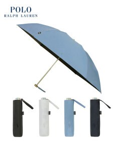 MOONBAT 【大きめ】POLO RALPH LAUREN 晴雨兼用日傘 折りたたみ傘 PP／遮光 遮熱 UV