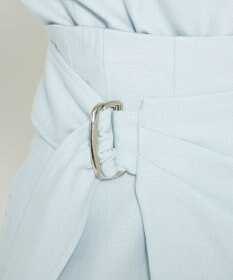 uncrave 【手洗い可】コットンリネンツイル スカート（uncrave WHITE）