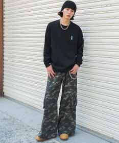 WEGO 別注BENDAVISワンポイントT(長袖)