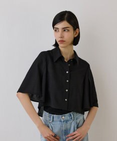 GRACE CONTINENTAL フレアスリーブシャツ