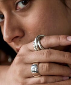 yoaa シルバー925マットリング