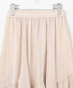 23区 【洗える】LIBECO ティアード スカート