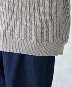 WEGO オーバーフィットハーフジッププルオーバー