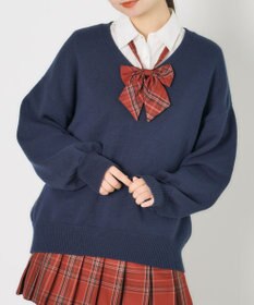 WEGO 【SCHOOL ITEM】ニットプルオーバー