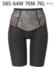 WACOAL ガードル 【肌リフト】 ムレにくい 下半身のたるみをリフトアップ ロング丈 一枚ばき可能 Qサイズまで対応 大きいサイズ レディース GRC472 /ワコール