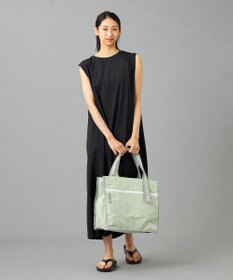 Chacott Chacott BALANCE EasyCare+ タックワンピース